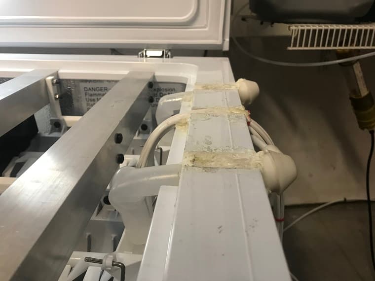DIY Ice maker using a chest freezer 