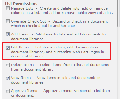 "Edit Item" permissions required for attachment functionality using InfoPath web-based forms